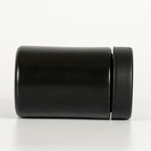Smell Proof Black 3OZ 4OZ 5OZ Glass Weed Stash Flower Jar with CR Lid