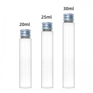 115mm Glass Test Tube with Childproof Bamboo Lid